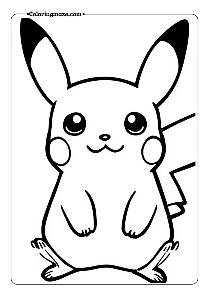 Simple Pikachu Face